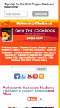 Mobile Screenshot of habaneromadness.com